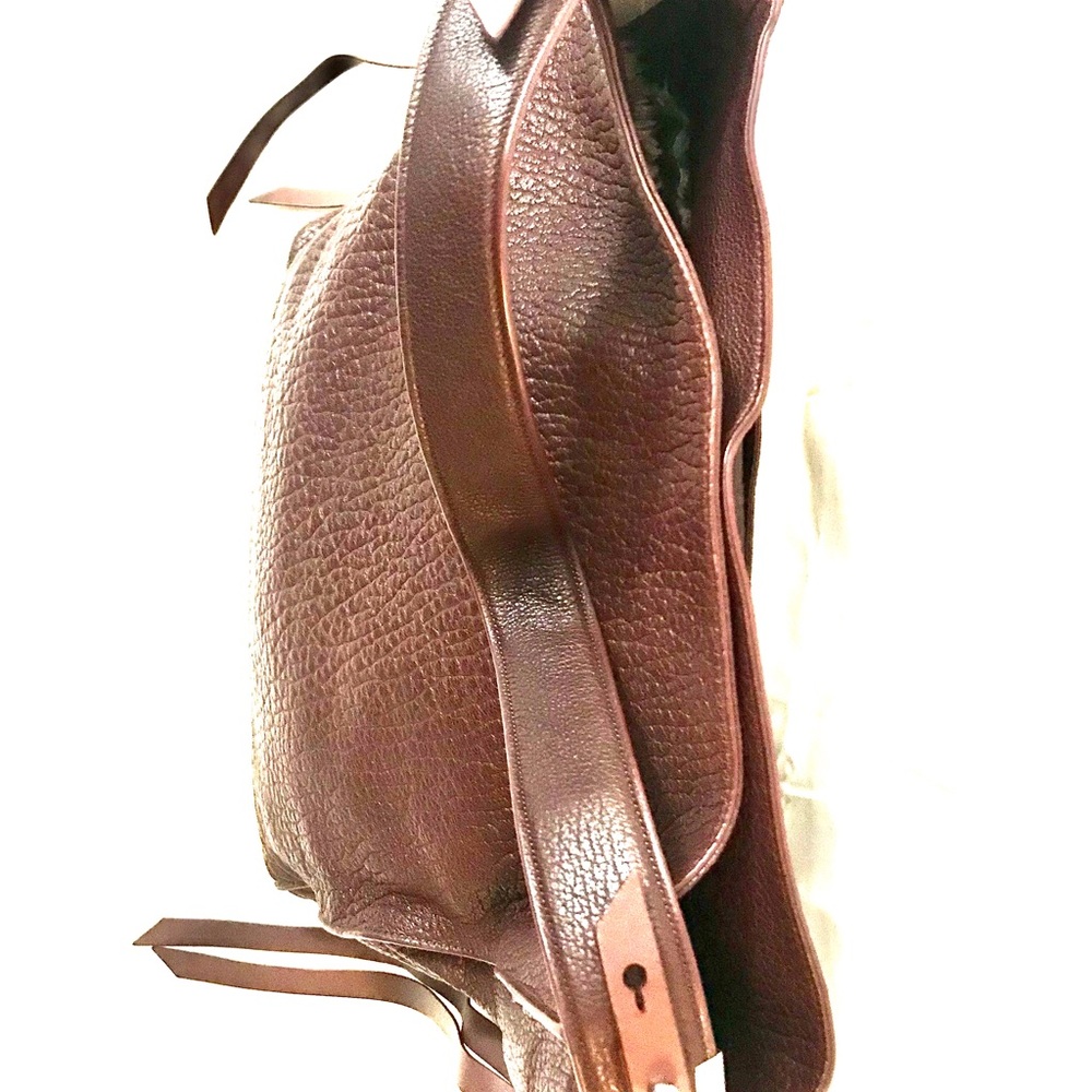 ALL SAINTS KITA PEBBLED LEATHER CROSSBODY BAG (BRAND NEW) - Picture 7 of 7